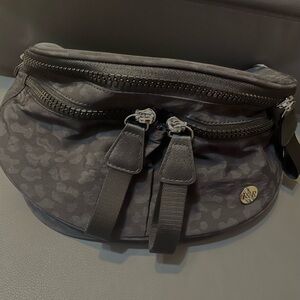 Black panther Crossbody Bag by Iris & Rainbow